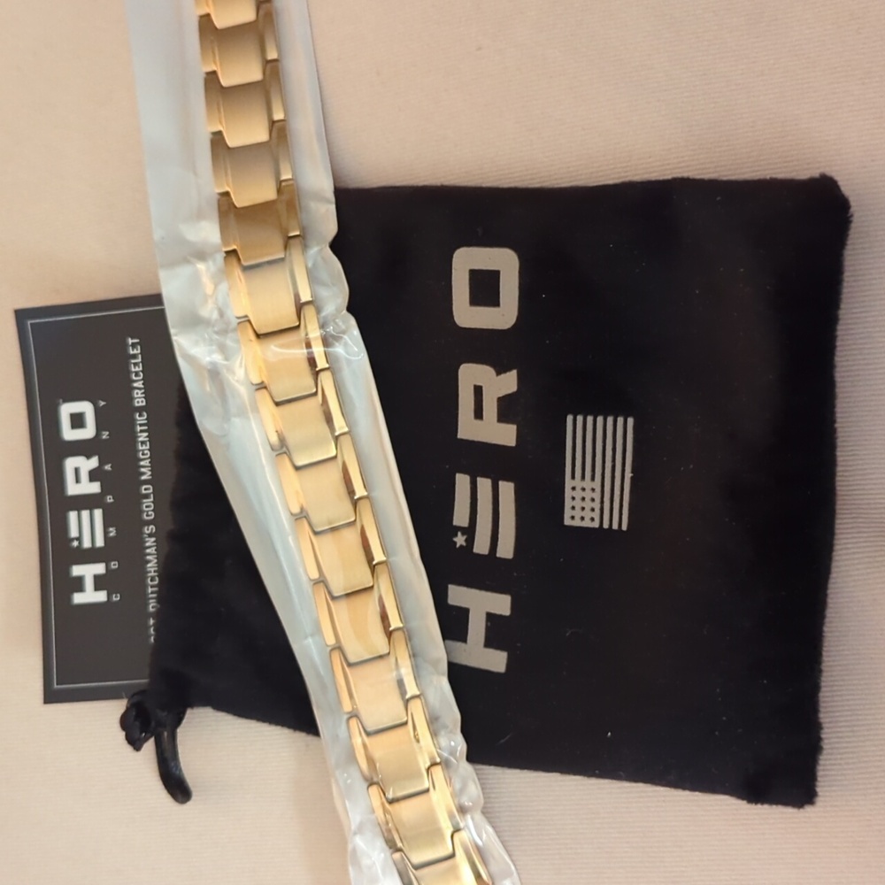 Gold Magnetic Bracelet